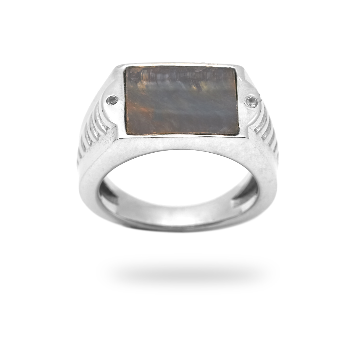 Silver ring œil de faucon Mexican